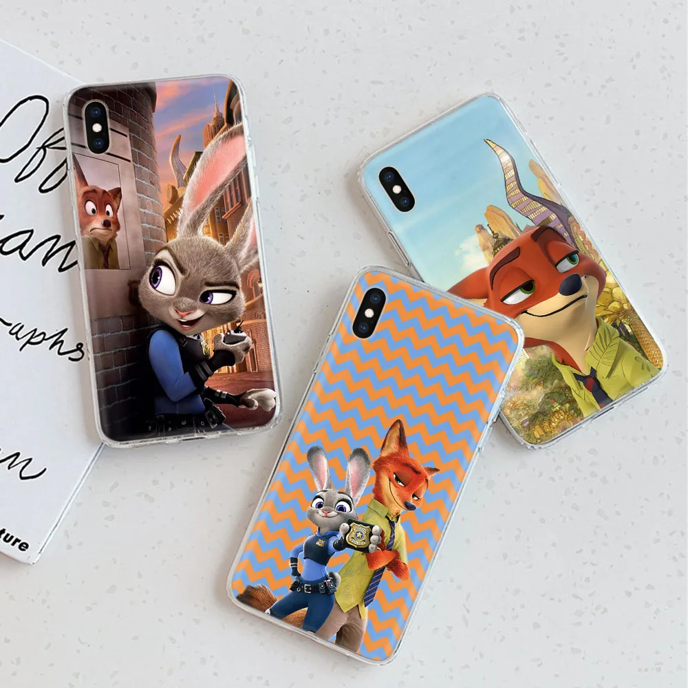 Zootopia Custodia Per Telefono Trasparente Per Moto Edge 20 Fusion One Action Zoom Vision Macro Plus Hyper 5G Ace Lite S30 Pro