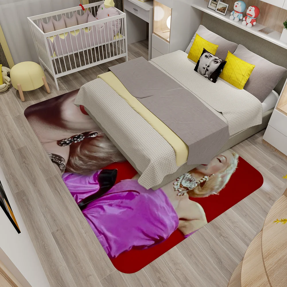 Marilyn Monroes Sexy Girl Door Mat Cheaper Anti-slip Modern Living Room Balcony Printed Bedside Mats 4