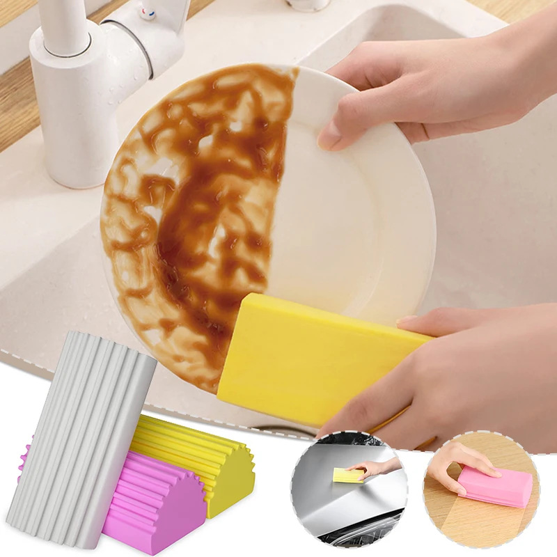 Magical Dust Cleaning Sponges PVA Sponge Damp Clean Duster Sponge  Multifunctional Household Sponge Cleaning Brush Accessories - AliExpress