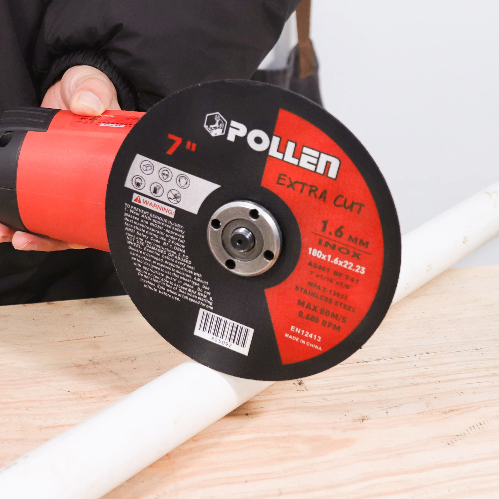 180/230mm Metal Cutting Disc Resin Grinding Wheel For Angle