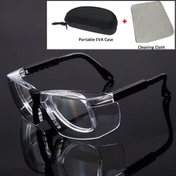 Protective Anti - Splash Safety Goggles with Optical Lens Frame (Clear Lens)
