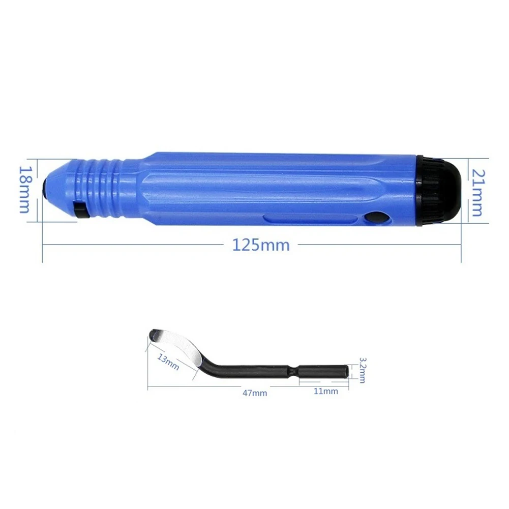 Handle Plastic Burr NB1100 Scraper W/ BS1010 Blades Trimming Deburring Tools Hand Trimming Tools Accessories