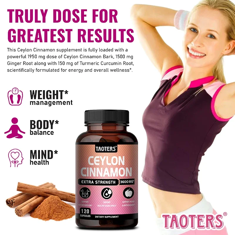 Organic Ceylon Cinnamon Natural Antioxidant-Boosts Immunity and Protects The Heart, Supports Joint and Bone Health