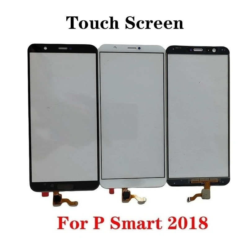 화웨이 P8 P9 P20 Lite 2015 2017 P Smart 2018 외부 스크린 디지타이저 센서 터치 패널 LCD 디스플레이 전면 유리