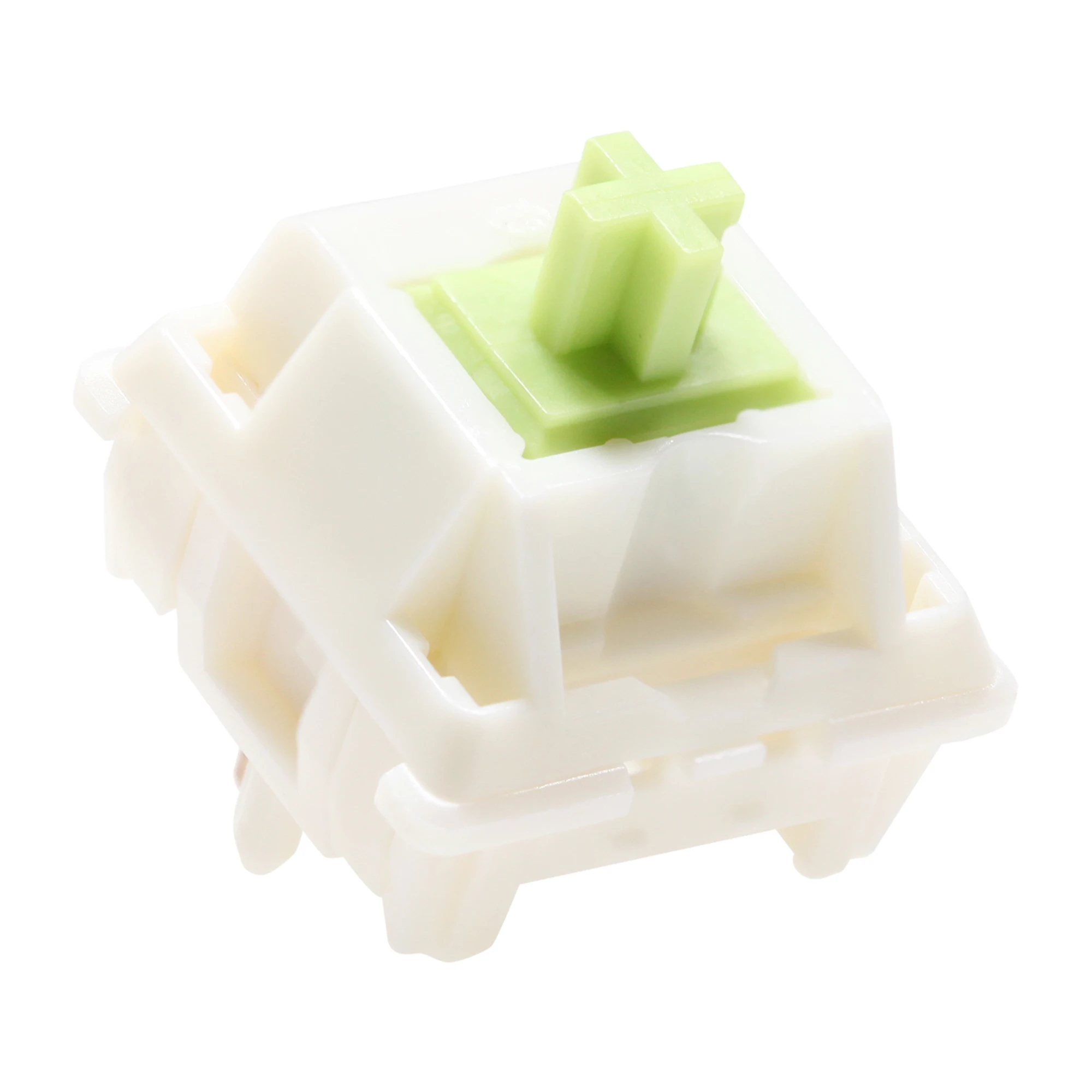 Eclair Switch Linear 5pin Rgb Smd 55g mx para Teclado Mecânico Nylon Pa666 Hpe Longo Banhado a Ouro Primavera 60m Bege Verde