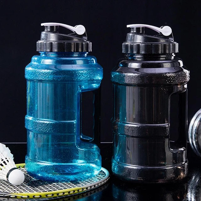 Botella de agua de gimnasio de 2.5L, recipiente de agua portátil para  exteriores, para acampar, viajes, Picnics, senderismo, hombres y mujeres -  AliExpress