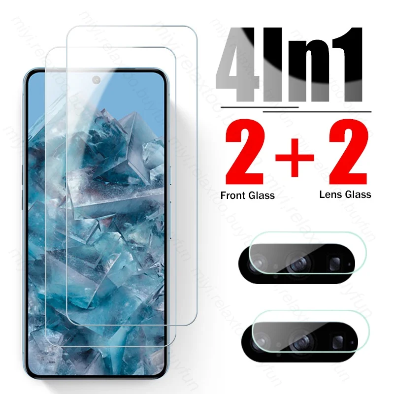 Ultimate 5G Phone Protection Kit - Premium Case with 8-in-1 Camera Lens & Tempered Glass Screen Protector