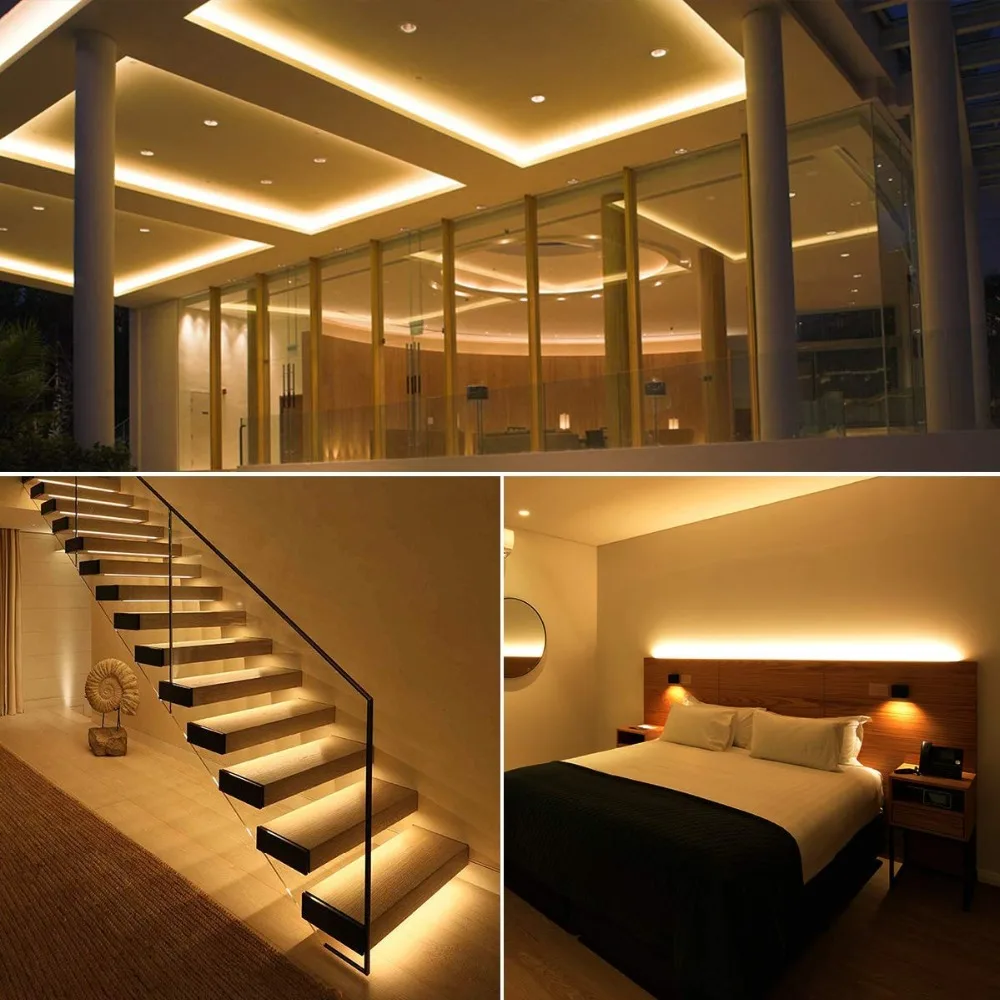 รูปสินค้า LED Strip Light ยืดหยุ่น WARM White พร้อมแบตเตอรี่ 3AA