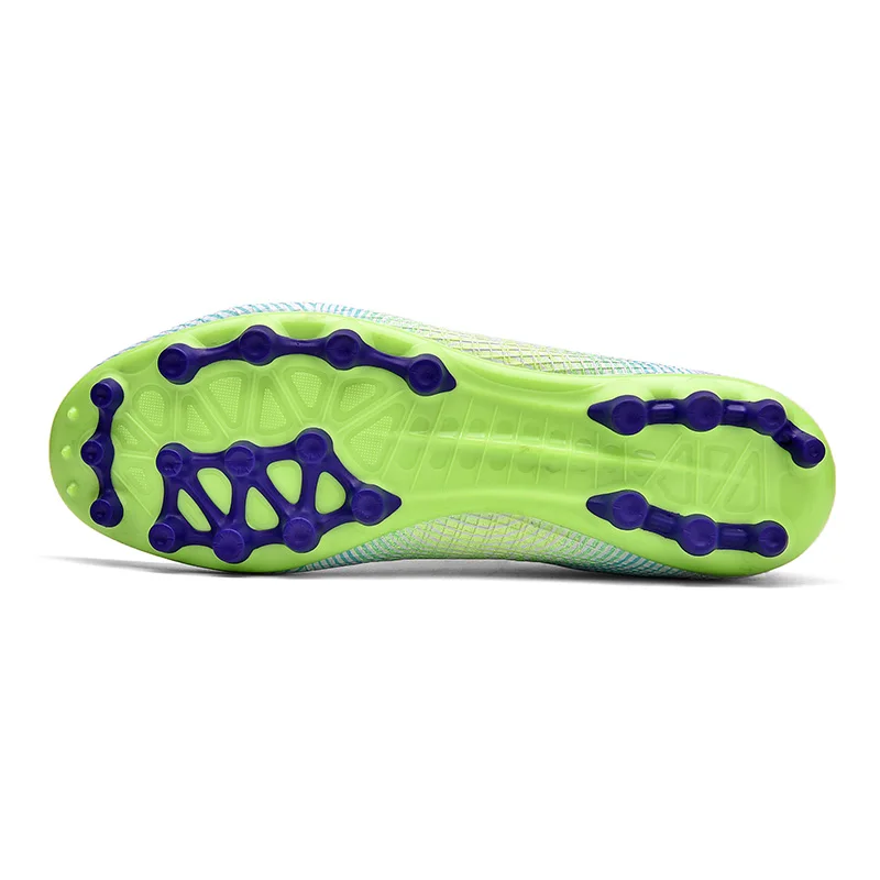 2022 Fashion Printed Professional Football Boots Men Women Futsal Shoes Turf High Soccer Sneakers for Teenager chuteira society