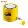 VEVOR 20/50t Hydraulic Cylinder 50/150mm Jack Hollow Solid Ram Hydraulic Cylinder Stroke Single Acting Hydraulic Hollow Plunger 1