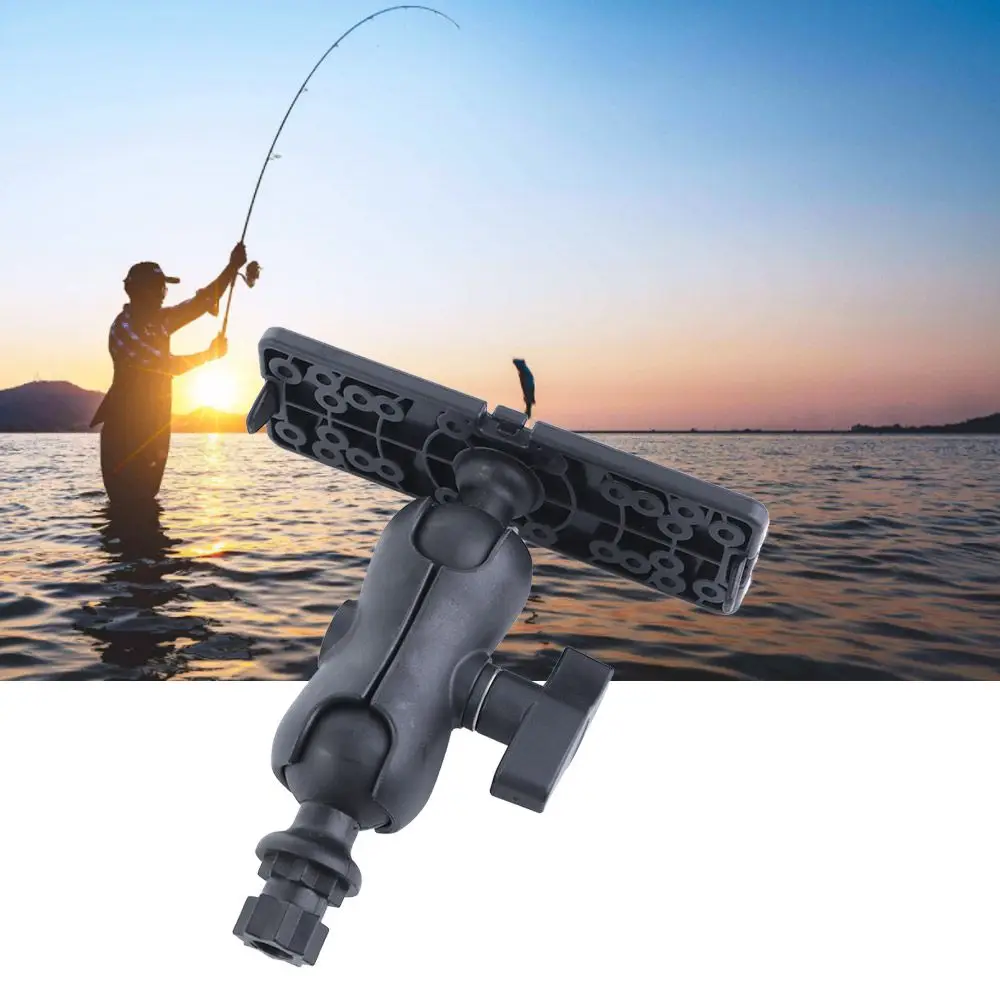 

Черное Универсальное крепление для шаров, Аксессуары Для Каяка, рыболовные аксессуары, кронштейн для рыбопоискового устройства