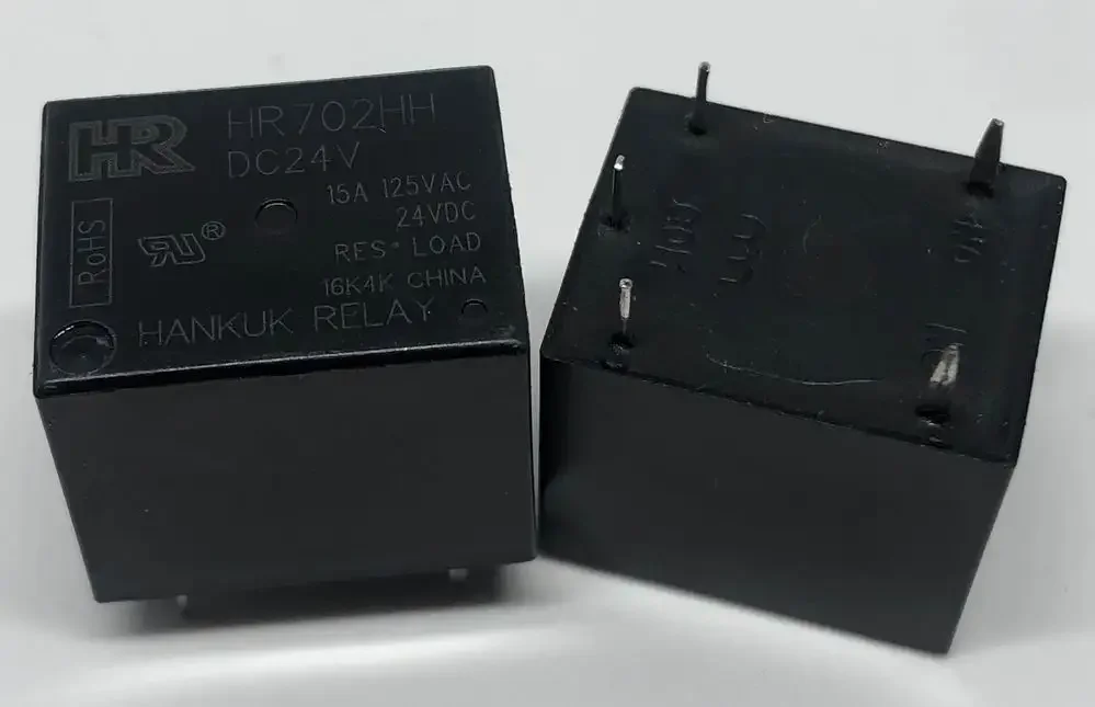 New HR702NH DC12V ; HR702NH DC24V ; HR702HH DC24V (T73-1C-12V/24V) Relay 5pins
