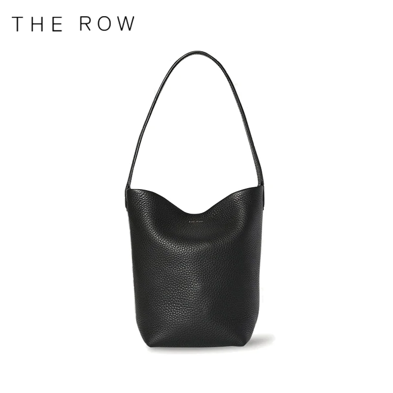 The Row Bag-버킷 클래식 토트백 여성용, 싱글 숄더 봄 신제품 N/S 파크 유니섹스 미디엄 사이즈 소가죽 패션 럭셔리 2023