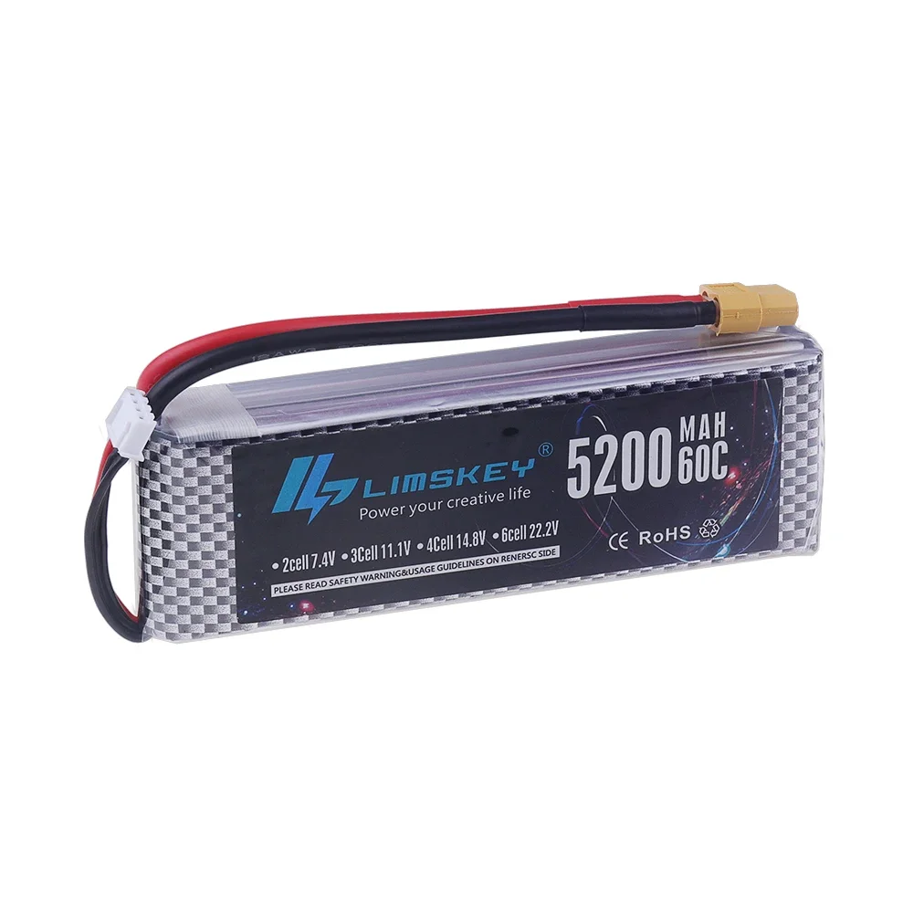 Batterie LiPo 4S 3300mAh T Plug pour Voiture RC