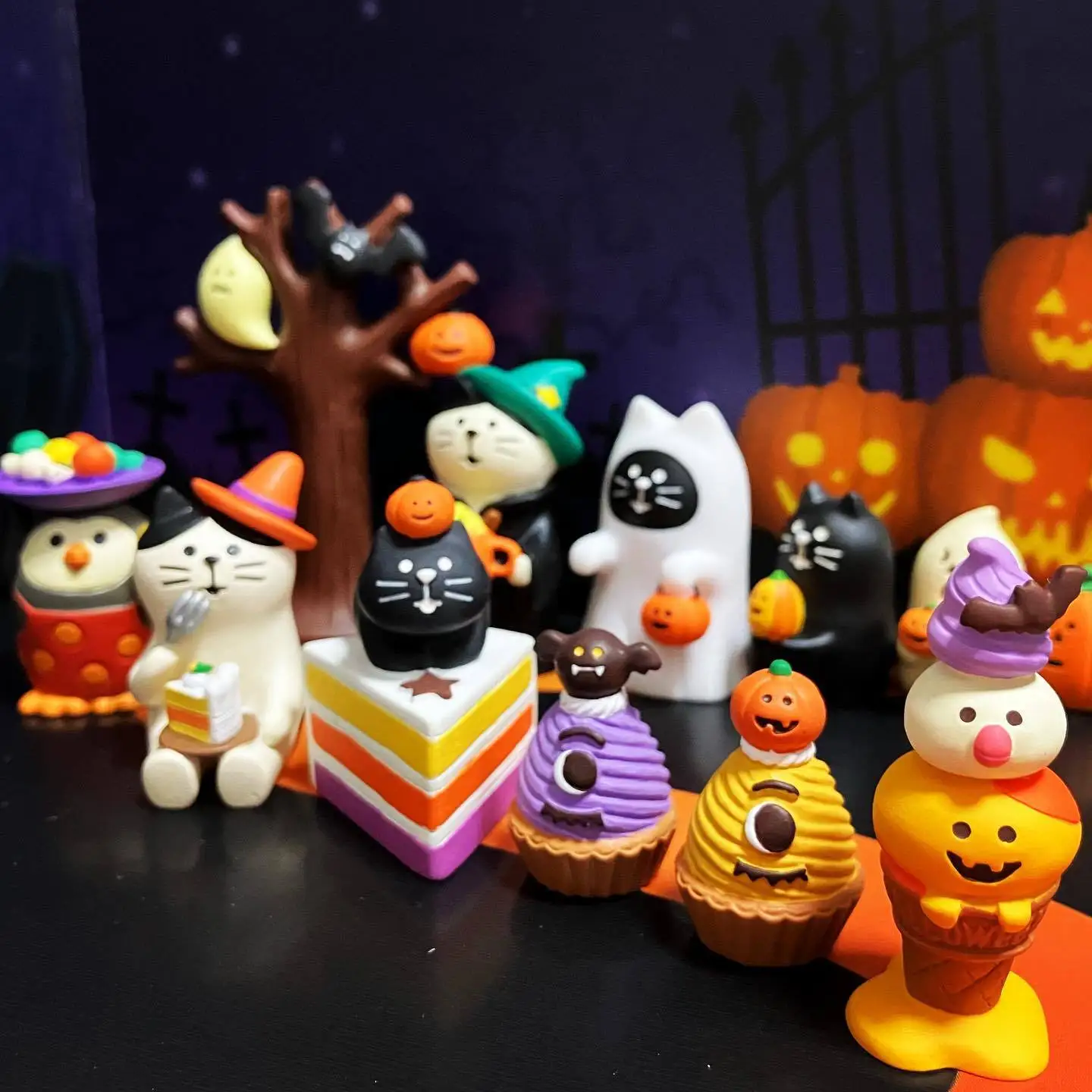 Zakka Halloween Series Japan Decoration Bookshelf Decoration