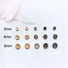 30pcs Mini Metal Buttons 3-8mm for 1Handmade Doll Clothes Round Buckles 2 Holes Scrapbooking Buttons Sewing Accessories 4