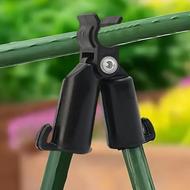 Plastic Plant Support Clips Plant Grafting Stakes Fixed Connector Garden Frame Adjustable Climbing Vine Bracket 30/1x