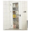 24/28 grid wall mounted miscellaneous shoe organizer fabric closet bag storage rack mesh bag hanging on door fabric box 2