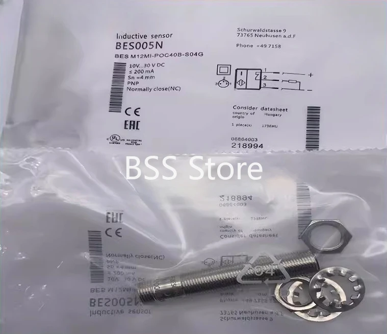 

Индуктивный датчик BES M12MI-POC40B-S04G BES005N, датчик приближения