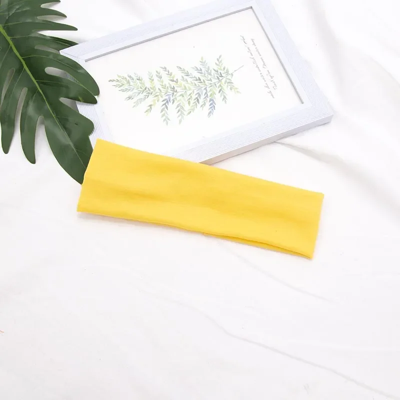Stylish Elastic Headbands for Women - Versatile Sports & Fitness Hair Accessories