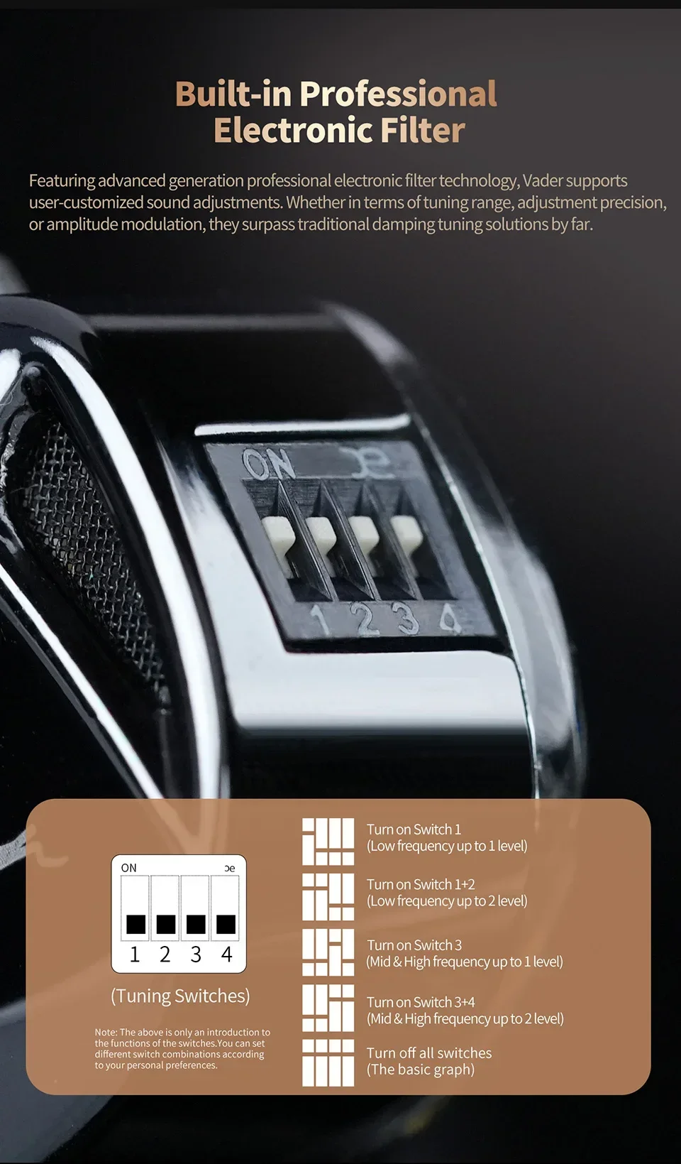 KZ Vader Triple Driver Dynamic Earphone With Mic description image 7
