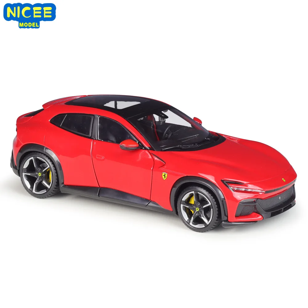 Bburago 1:25 Ferrari Purogangue Suv Supercar Car Model Limited Edition Scale Giocattolo In Miniatura Regalo Per La Collezione Di Appassionati Di Auto