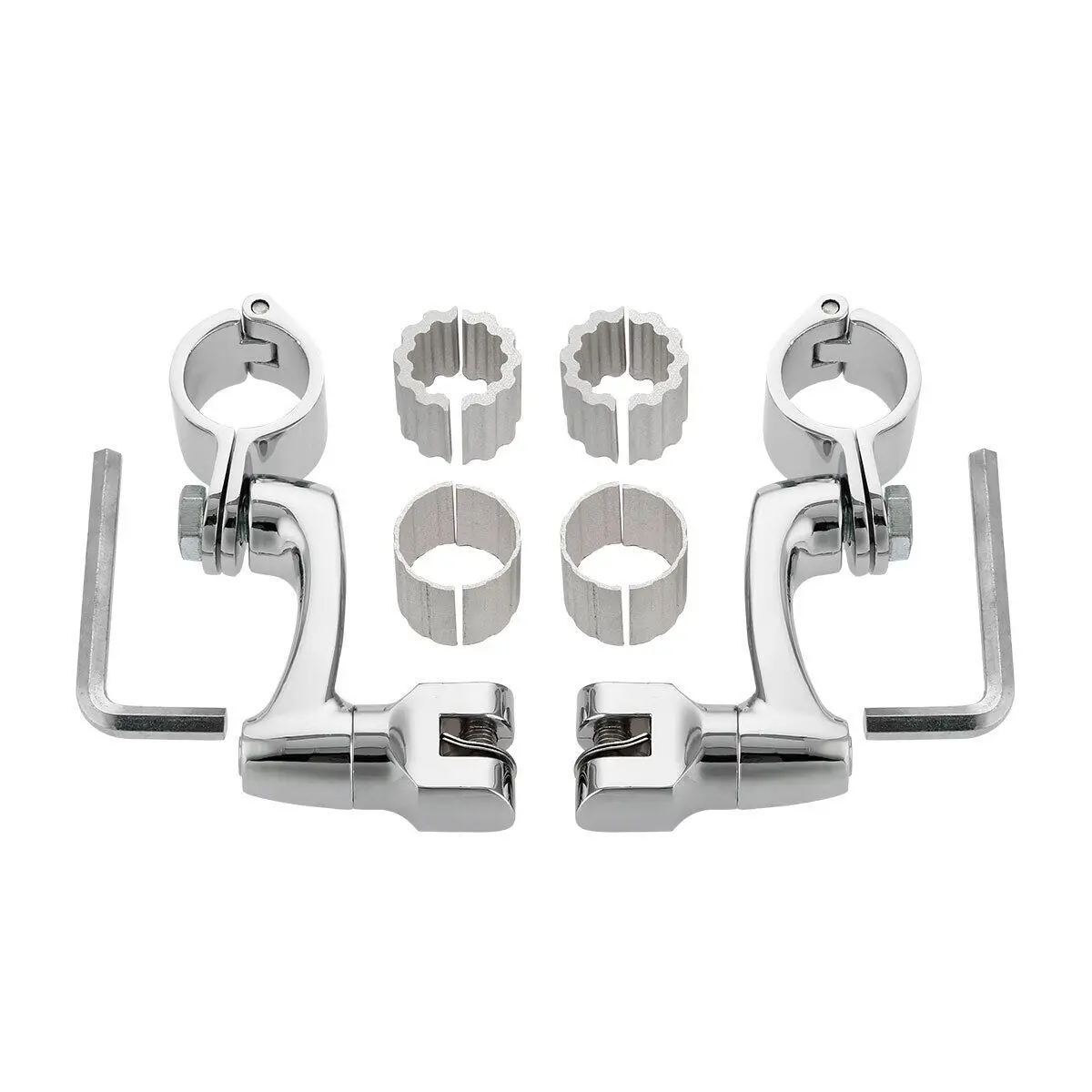 Motorcycle Foot Peg Mounts For Harley 22mm35mm Engine Guard Highway