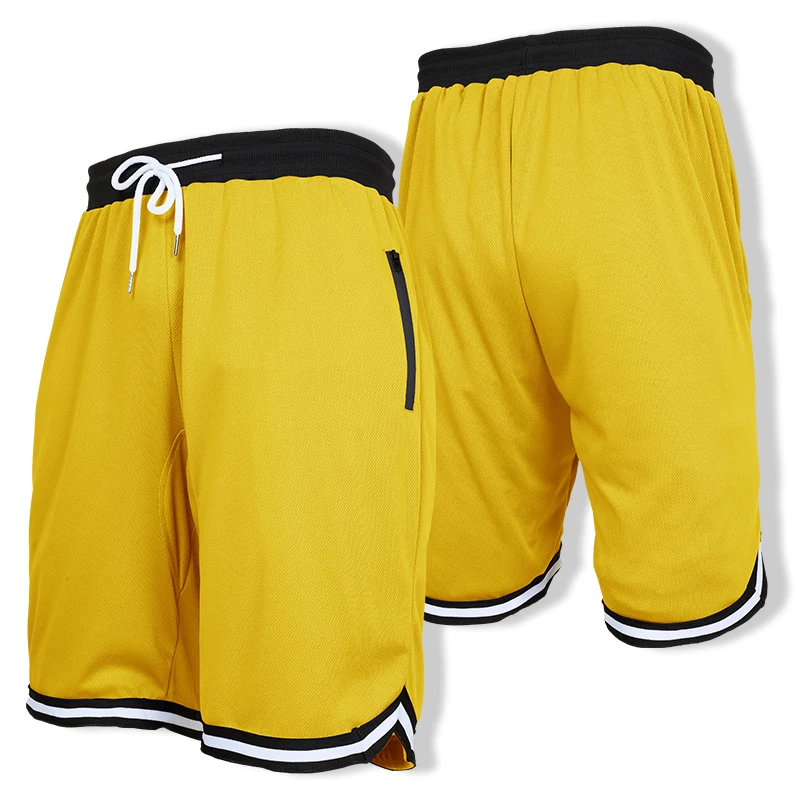 6-farbige Herren-Jogger-Shorts für Fitnessstudio, Sport, atmungsaktiv, schweißableitend, schnell trocknend, für Laufen im Freien, Basketball, Training, Strand, Fitness – Detail 3