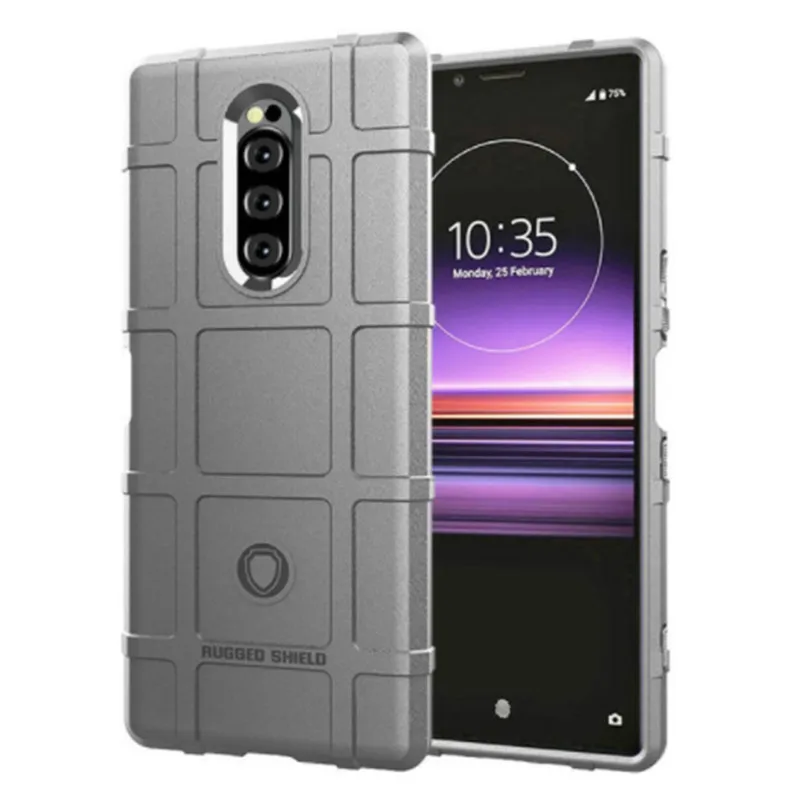 Ultimate Shockproof Matte Rubber Phone Cover - Heavy-Duty Armor Silicone Bumper