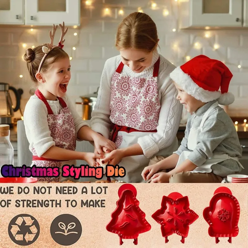 2022 NEW Christmas Dough Presser Pocket Pie Molds, Mini Pie Maker