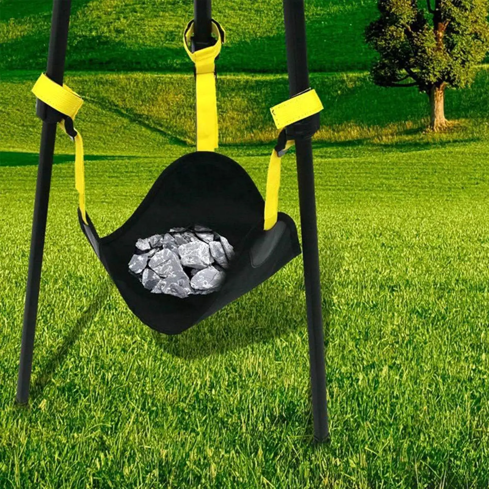 Tripod Hammock Stone Bag Heavy Duty Sandbag Portable weight bag Adjustable Astrophotography Accessory for Outdoor Photographic