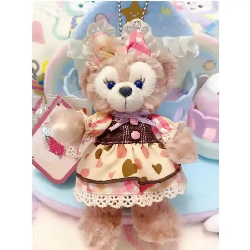 New Kawaii 디즈니 Shelliemay Duffy Stellalou 봉제 인형 펜던트 메신저 백 작은 펜던트 열쇠 고리 소녀 하트 크리스마스 선물