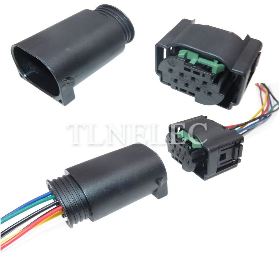 1 Jeu De Connecteurs De Câbles électriques Radar, Capteur De Marche Arrière De Voiture, 2 3 4 6 8 Broches, Prise De Faisceau De Câbles Pour BMW BENZ 1- 967644 -1 968402 -1