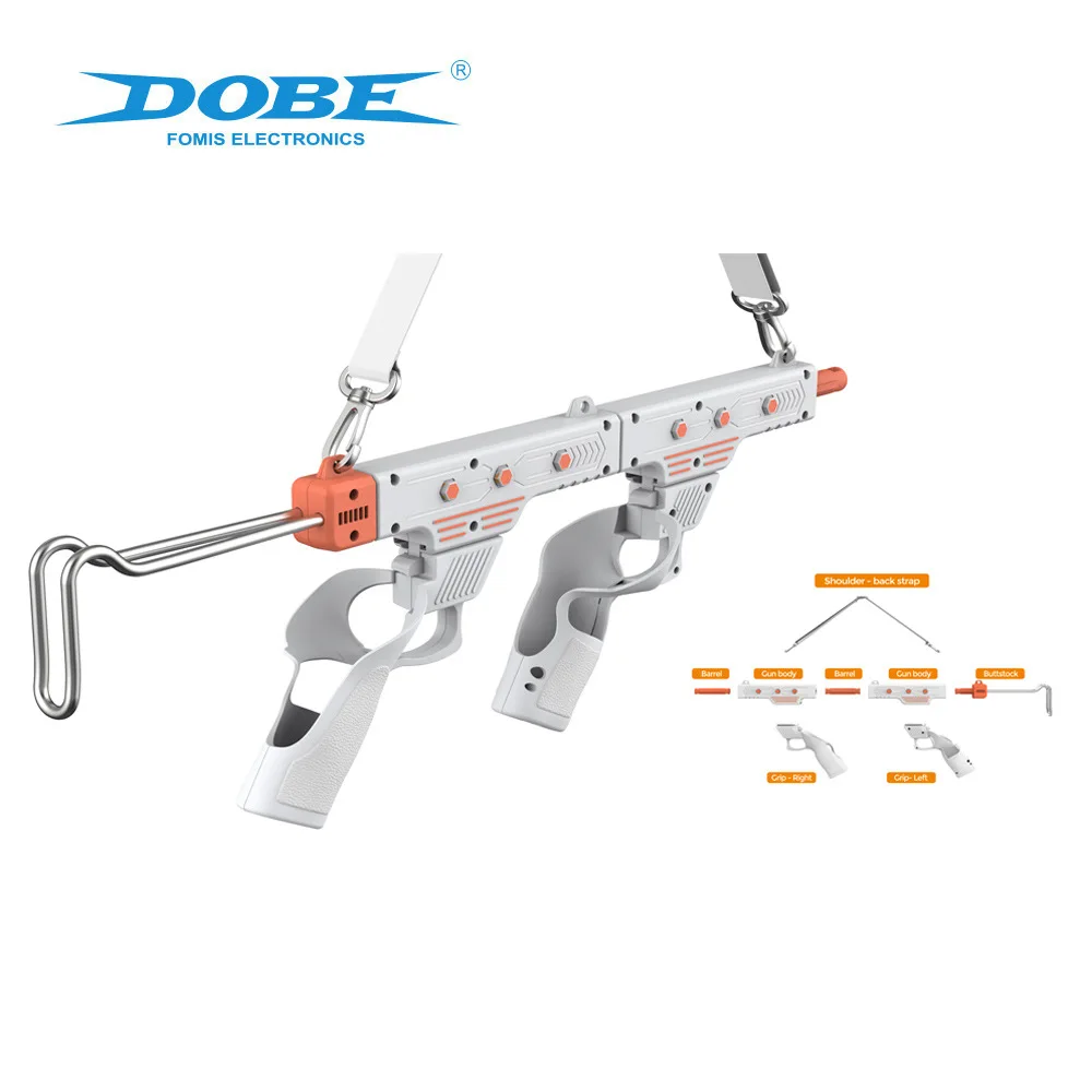 TY-5802 For Meta Quest 3S VR controller stock for Meta Quest 3 shooting game machine Rifle GunStock Magnet Mount Reload