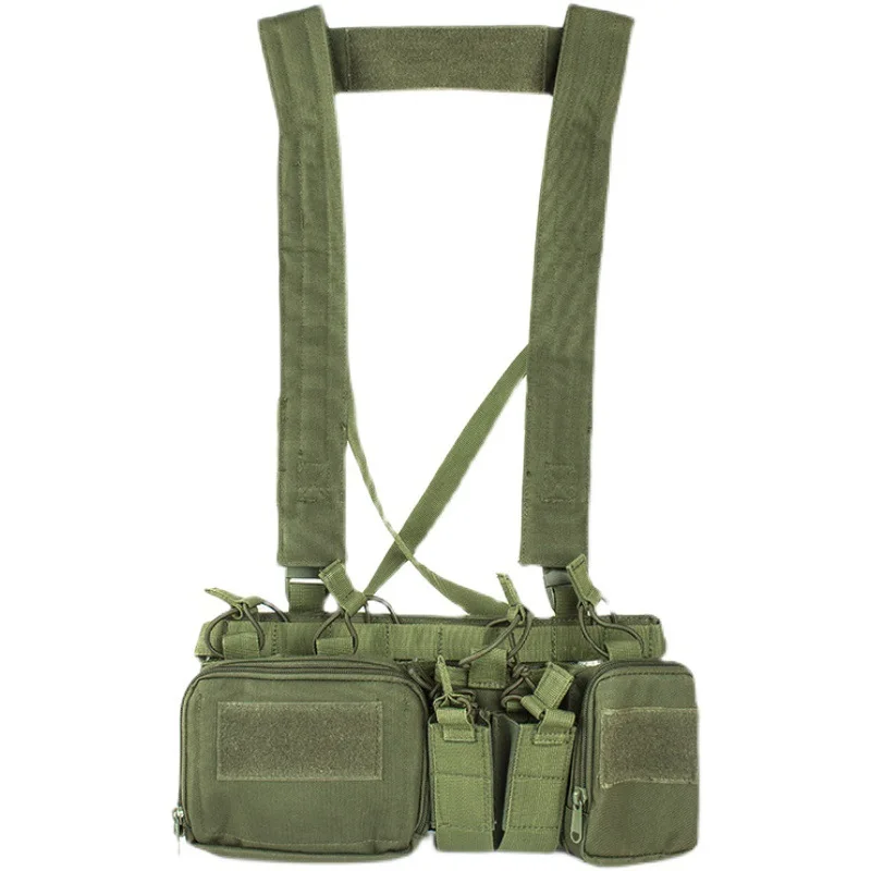 CS Match Wargame TCM Chest Rig Airsoft   и͸   Ű Ŀġ Ȧ Molle ý 㸮  Ϸ Swat