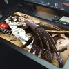 1pc Anime Albedo Overlord Mouse Pad Large Mouse Mat Pink Office Desk Mat Laptop Gaming Large Mousepad 4
