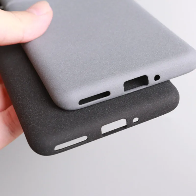 Sandstone Soft Back Case Matte Slim Cover Shockproof
