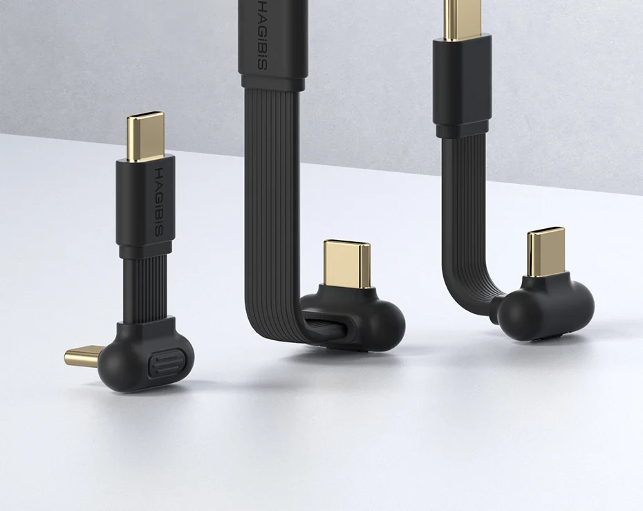 Hagibis USB4 Right-Angle Cable 80Gbps 240W