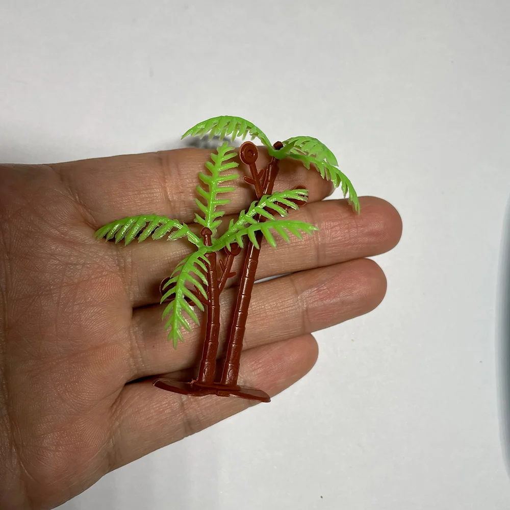 Description Picture 4 of itemDinosaur Birthday Decoration Dino Cake Topper Volcano Figurine Palm Tree Turtle Leaf Supply Children Jurassic World Cake Decor