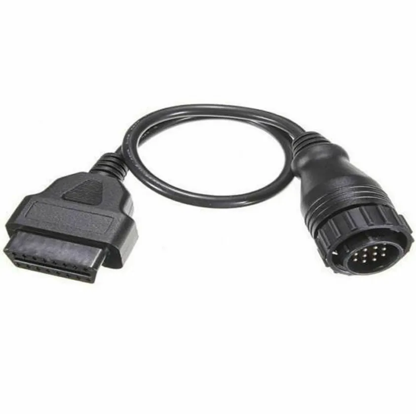 High Quality For Mercedes For BENZ Sprinter 14pin To 16Pin Car Diagnostic Cable 14 Pin To OBDII OBD2 OBD II ODB 2 16 Pin Adapter — view 6
