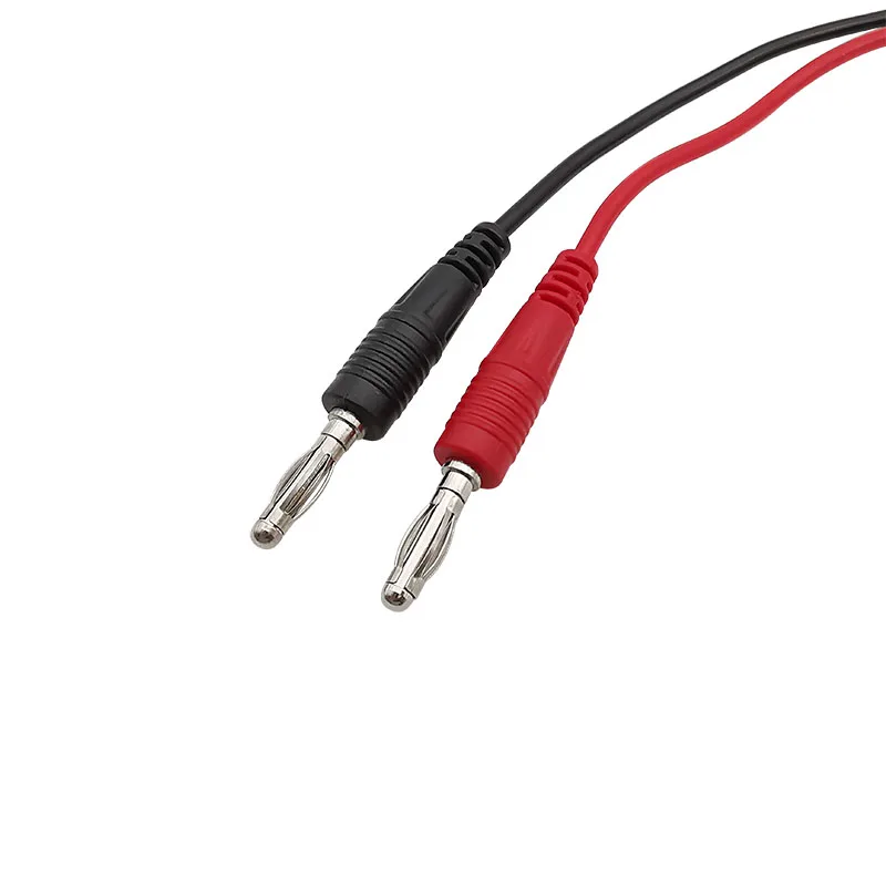 P1036 5PCS 4mm Koperen Banaanstekker Naar Banaanstekker Multimeter Meetsnoeren Zachte Pvc Kabel 1m Draad 1000v 15a