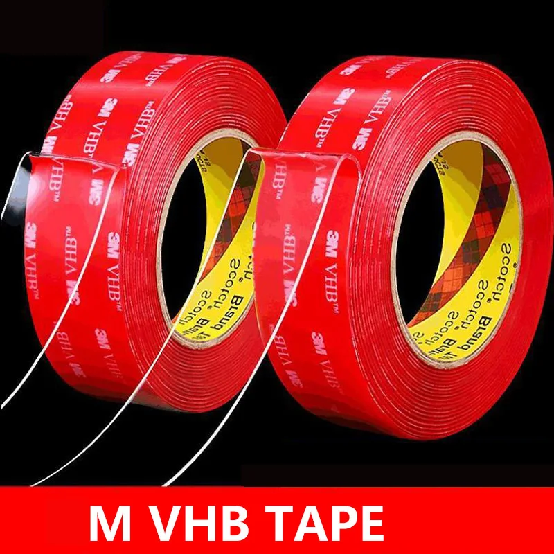 3m 4910 Double-Sided Transparent Tape, Heavy Duty Installation Weatherproof  Vhb Foam Tape Suitable for Car, Home Decoration - China 3m Invisible Double-Sided  Tape, 3m 4910 Double-Sided Transparent Tape