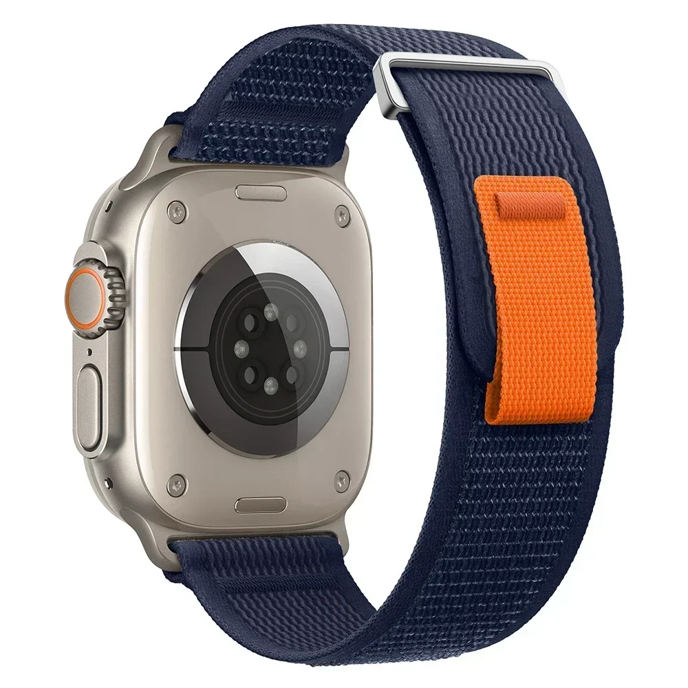 Sports Nylon Trail Loop Strap for Apple Watch - Durable and Comfortable Wristband