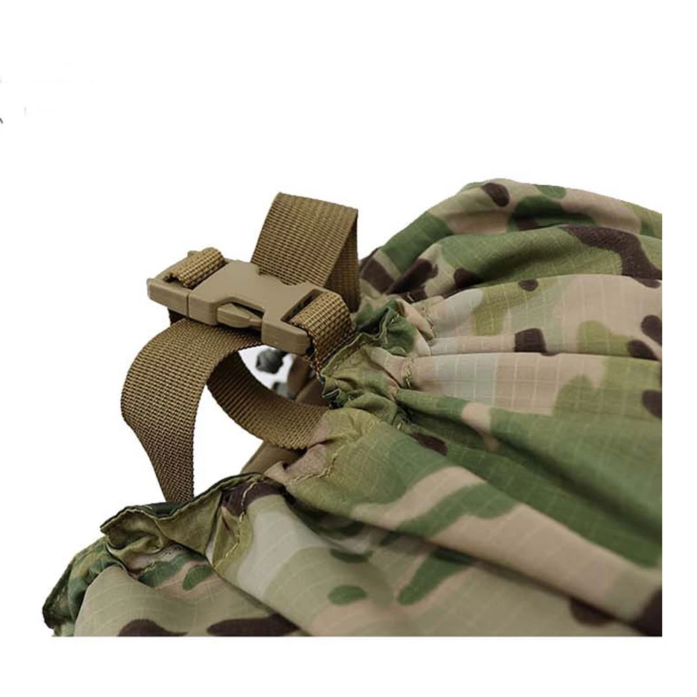 10-80L Tactical backpack  cover rain-proof bag and green dual-purpose 5
