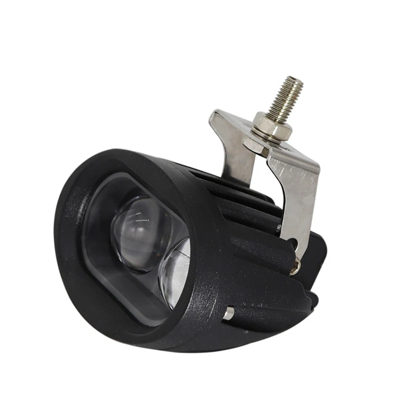 1 Piece Ellipse 20W LED Spot Light Forklift Truck Blue Warning Lamp Safety Working Light 10V~80V DC Forklift Led Warning