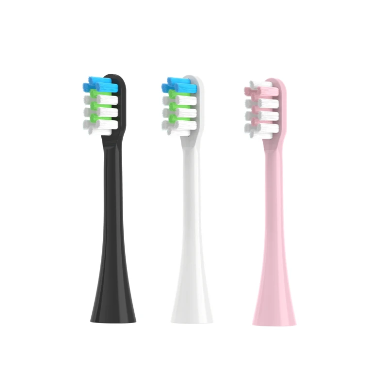 Realme Replacement Brush Heads for realme M1/RMH2012/RTX2102/M2 Electric Toothbrush Heads DuPont Bristle Brush Heads Nozzles 6