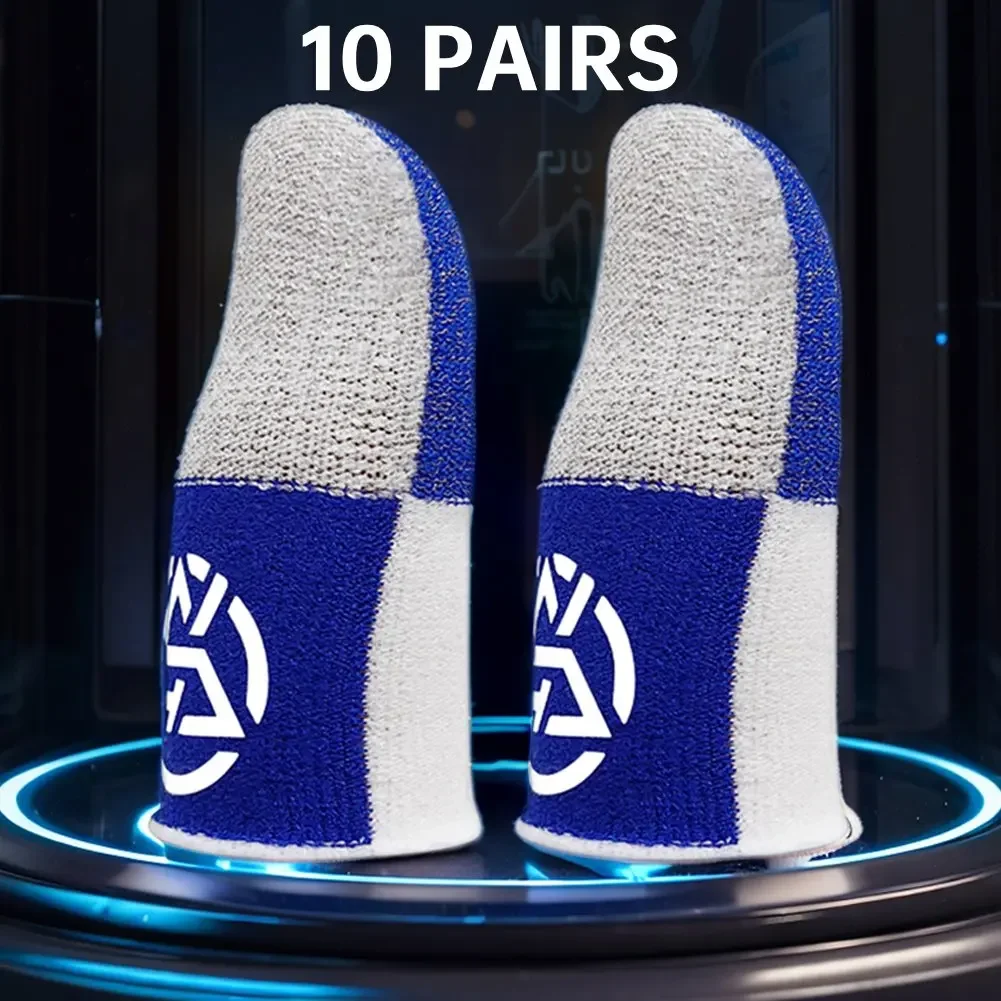 Breathable Anti Sweat Touch Screen Finger Sleeves For PUBG Mobile Gamer