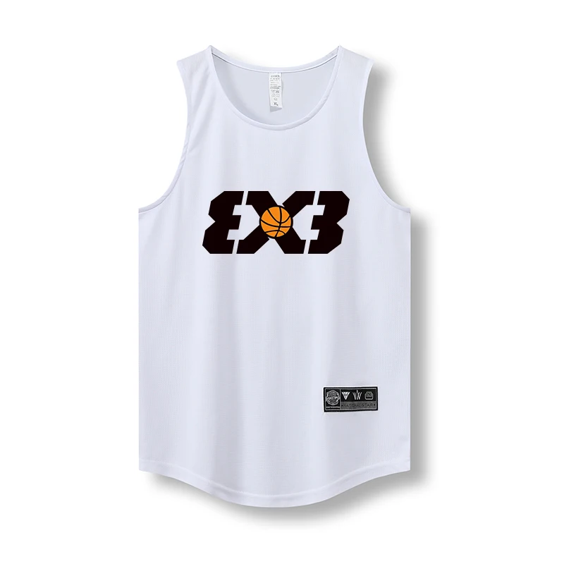 Polyester basketball jersey top quick dry basketball uniform mesh breathable sport training shirt for men basketball jerseys men sport tees