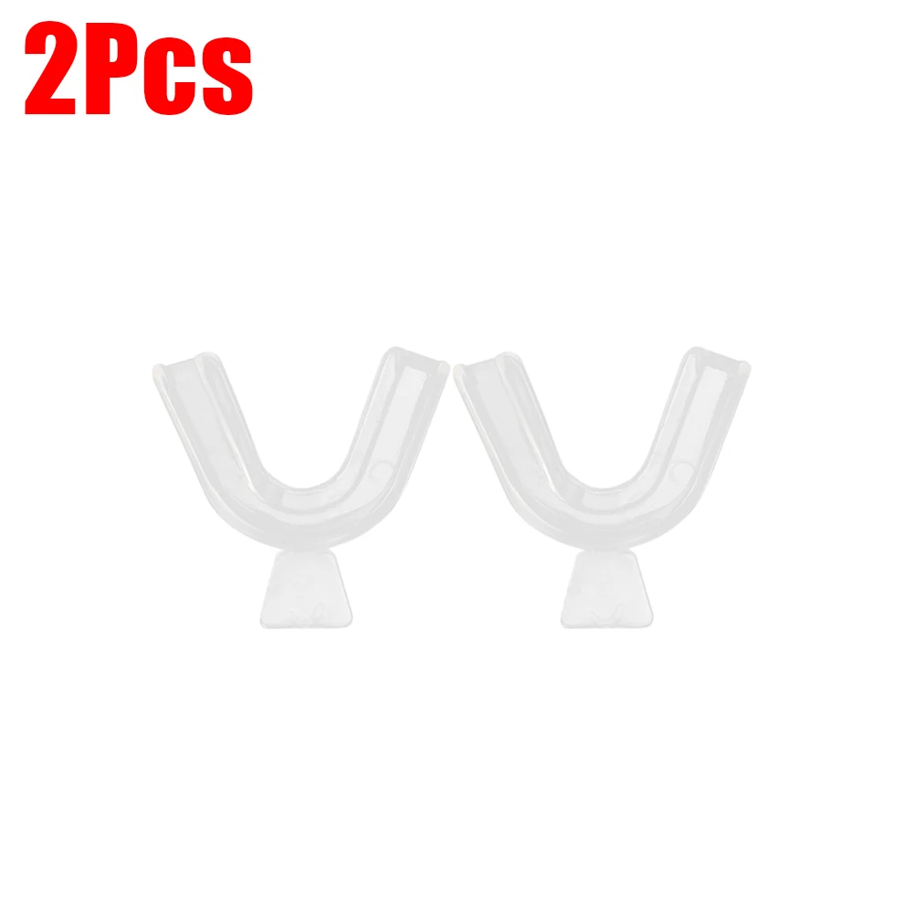 2-50 قطعة سيليكون ليلة حامي الفم للأسنان تثبيت طحن الأسنان لدغة النوم المعونة تبييض الأسنان الفم صينية