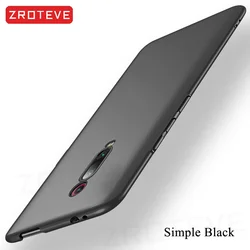 Sleek Frosted Matte Protective Case - Slim & Durable Design for Xiaomi Mi 9T (Simple black)
